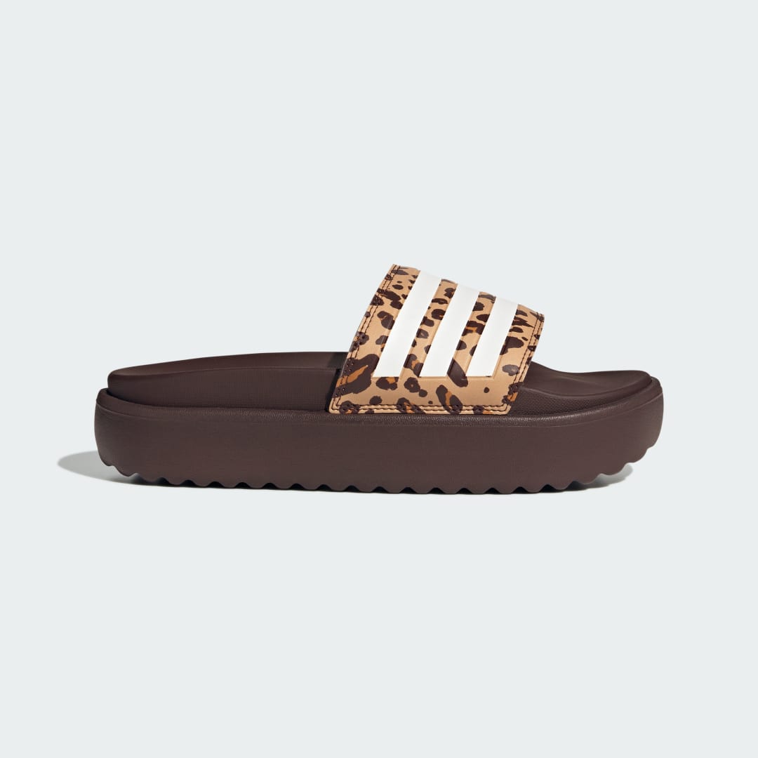 Sneakers og sko adidas Originals adilette Platform Slides Brun | JR9234, 0