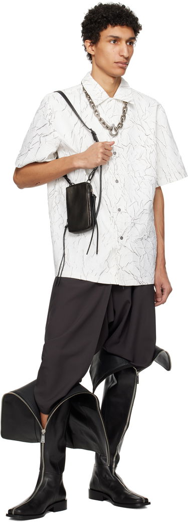 Skjorte Han Kjøbenhavn Relaxed Shirt Sort | M.133651, 4