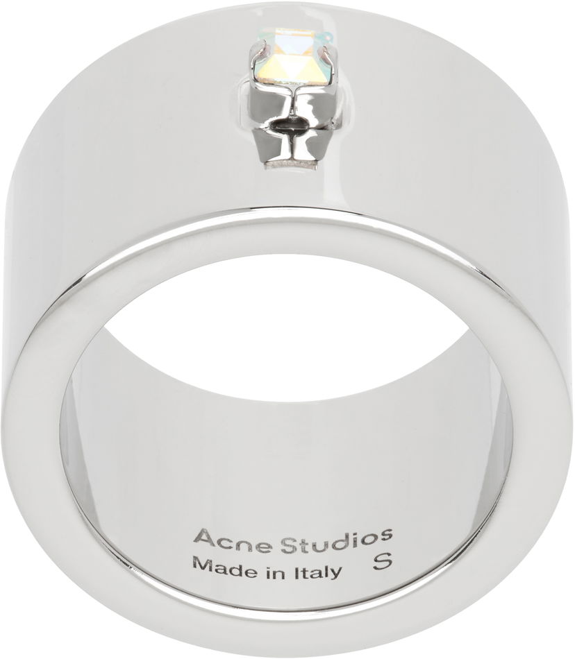 Ring Acne Studios Acne Studios Crystal Ring Metalisk | C50458-