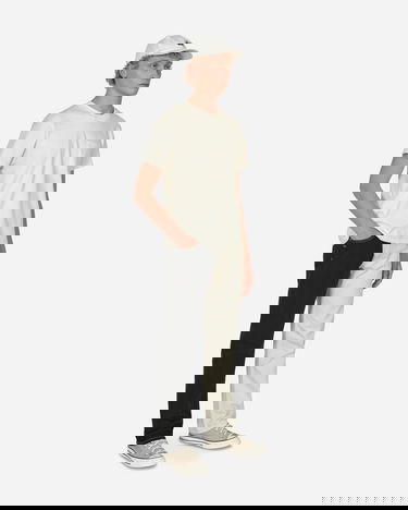 T-shirt ERL Men's Relaxed Fit Pocket T-Shirt Hvid | ERL04T003 3, 4