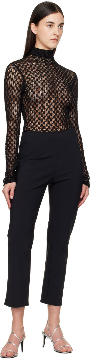 Bukser Róhe Róhe Cigarette Scuba Trousers Sort | 414-30-166, 3