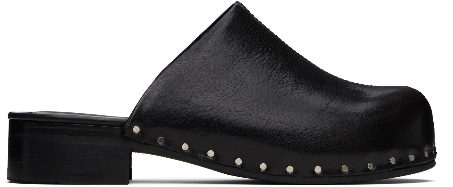 Tøj OUR LEGACY Our Legacy Naoto Clogs Sort | A2257NCB, 0