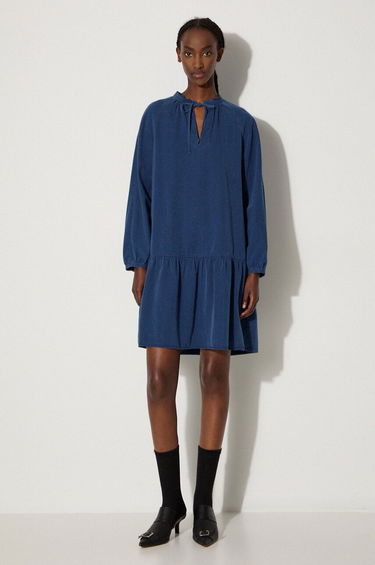 Kjole A.P.C. Robe Natalia Mini Dress Blå | COEYL.F05944, 1