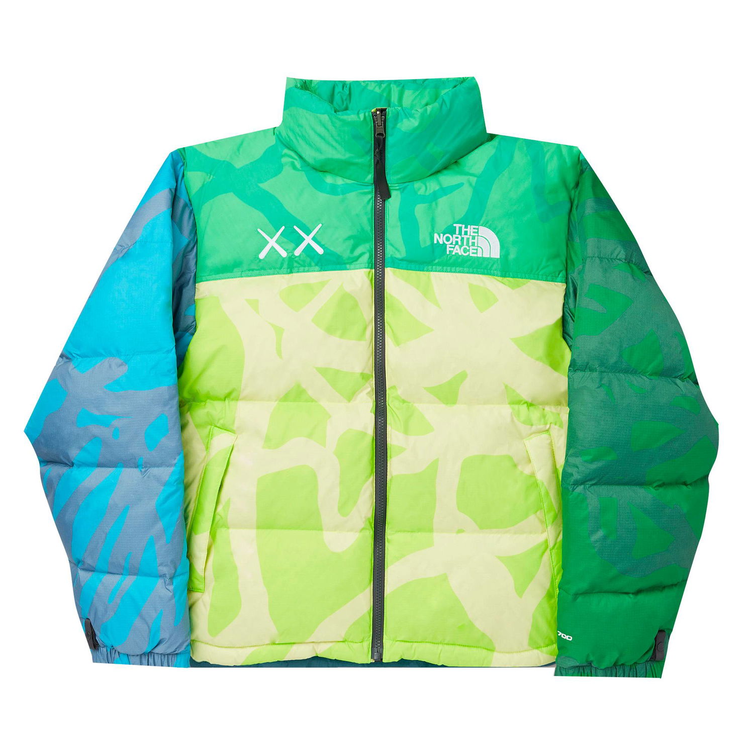 Puffer jakke The North Face KAWS Retro 1996 Nuptse Jacket Flerfarvet | NF0A7WLU75B, 1