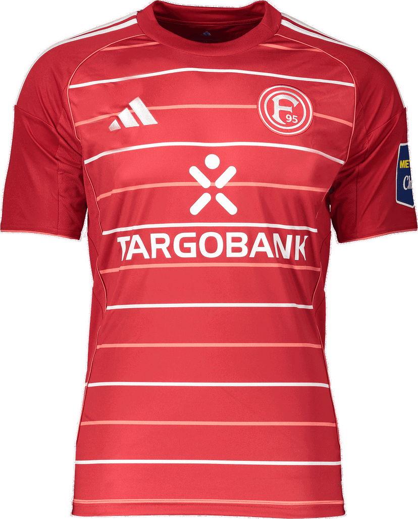 Jersey adidas Originals Fortuna Düsseldorf Home Jersey 2025/26 Rød | 6f95jd7389