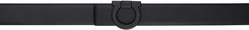Bælter FERRAGAMO Ferragamo Fixed Gancini Reversible Belt Sort | 780180