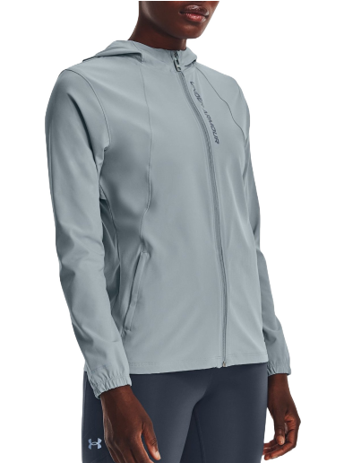 Jakke Under Armour OutRun The Storm Jacket Grå | 1377043-465