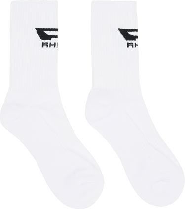 Sokker Rhude Rhude Campione Socks Hvid | RHPF25SO04750, 0