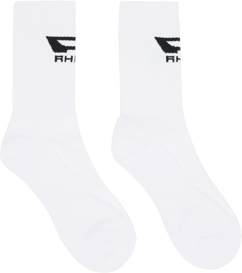 Sokker Rhude Rhude Campione Socks Hvid | RHPF25SO04750