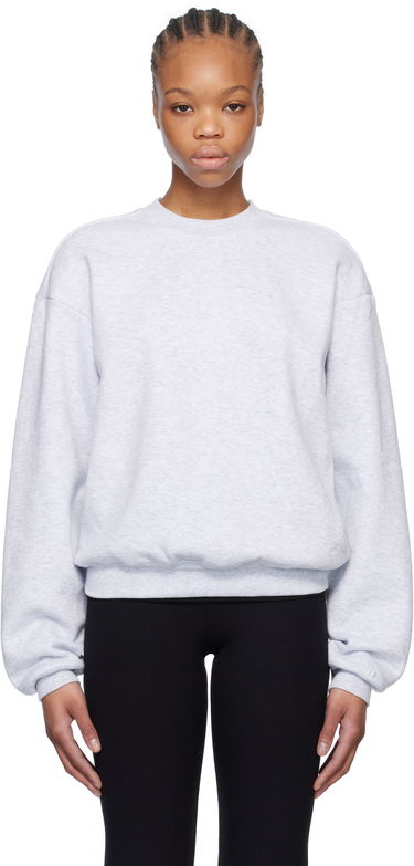 Sweater SKIMS SKIMS Fleece Classic Crewneck Sweatshirt Grå | PL-PLO-8367W, 0
