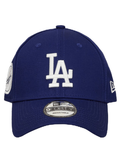 Kasket New Era LA Dodgers Team Side Patch 9FORTY Adjustable Cap Mørkeblå | 60364396 DRYWHI