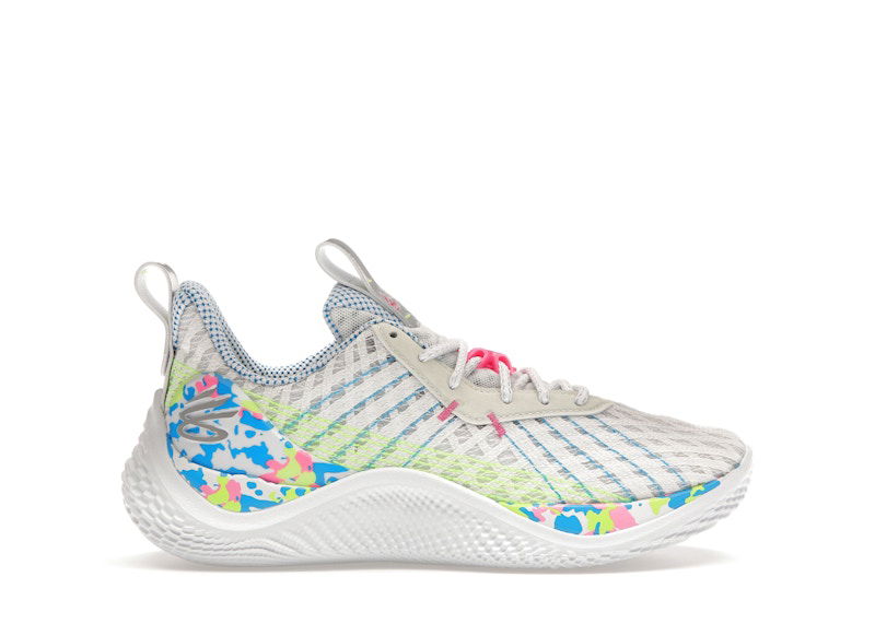 Sneakers og sko Under Armour Curry 10 Splash Party Hvid | 3026293-100, 0