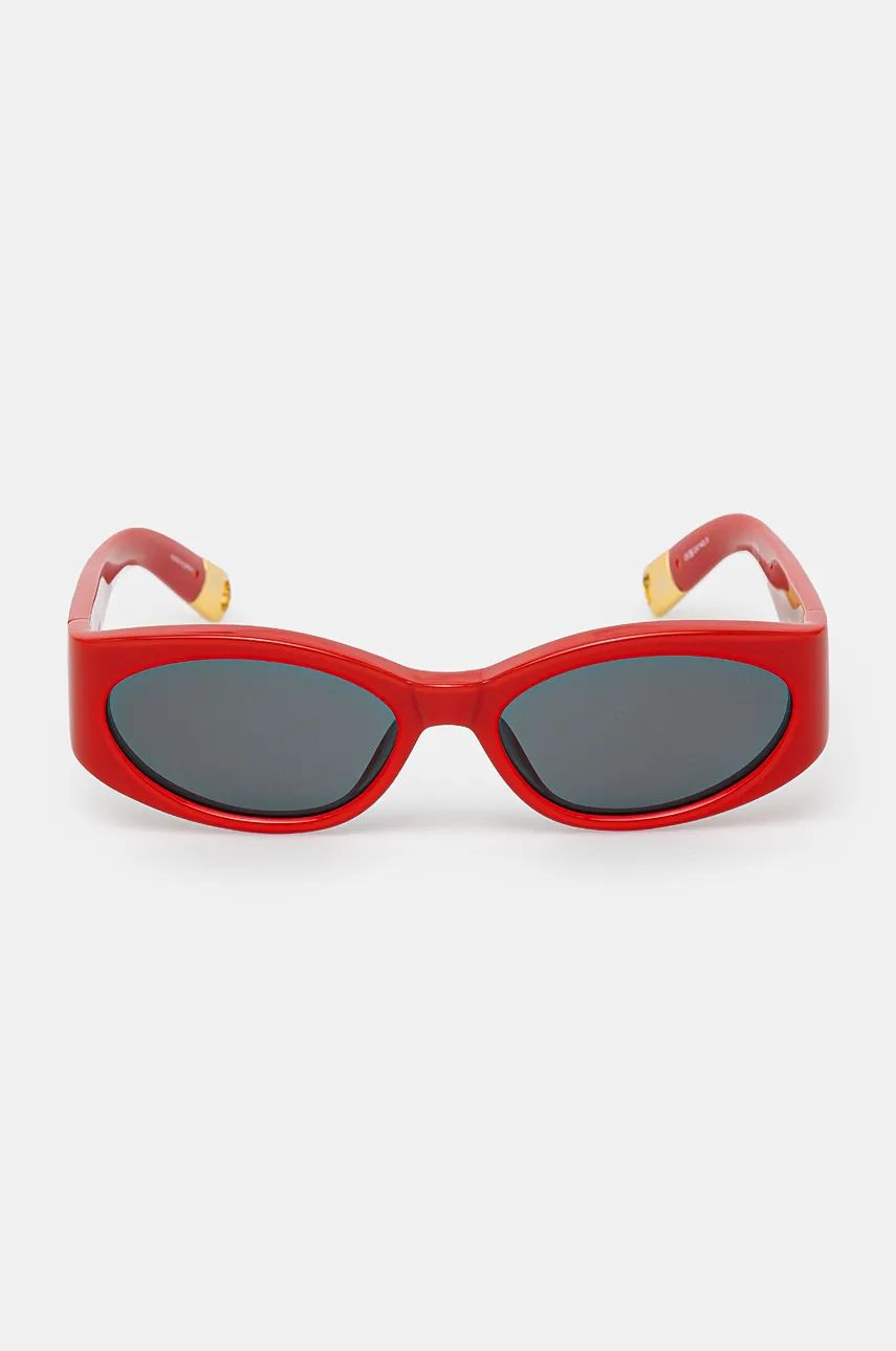 Solbriller Jacquemus OVALO Sunglasses Rød | JAC4C8SUN, 1