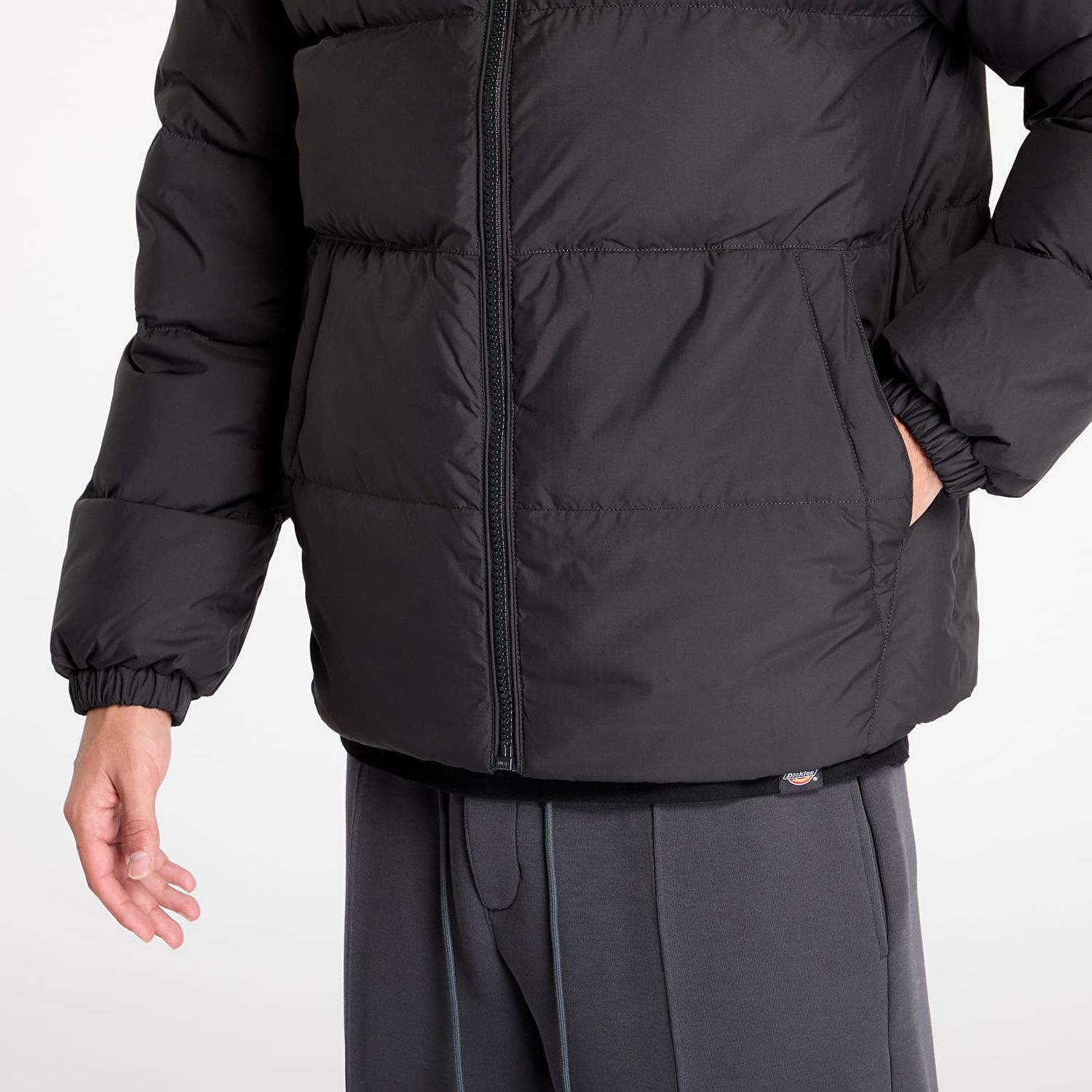 Puffer jakke Tommy Hilfiger Essential Down Jacket Sort | DM0DM19786 BDS, 1