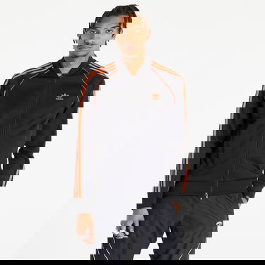 Sweatshirt adidas Originals Sustainability Track Top Black/ Semi Impact Orange Sort | II5766, 0
