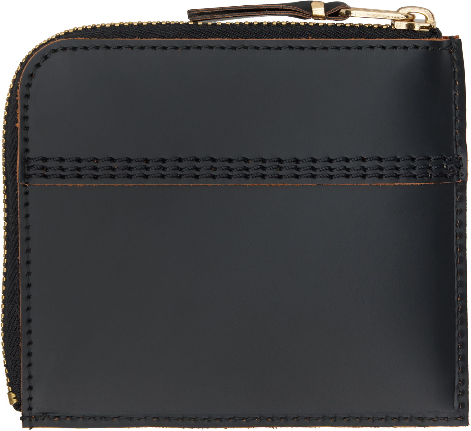 Tegnebog Comme des Garçons COMME des GARÇONS Triple Stitch Leather Wallet Sort | SA3100TS, 1
