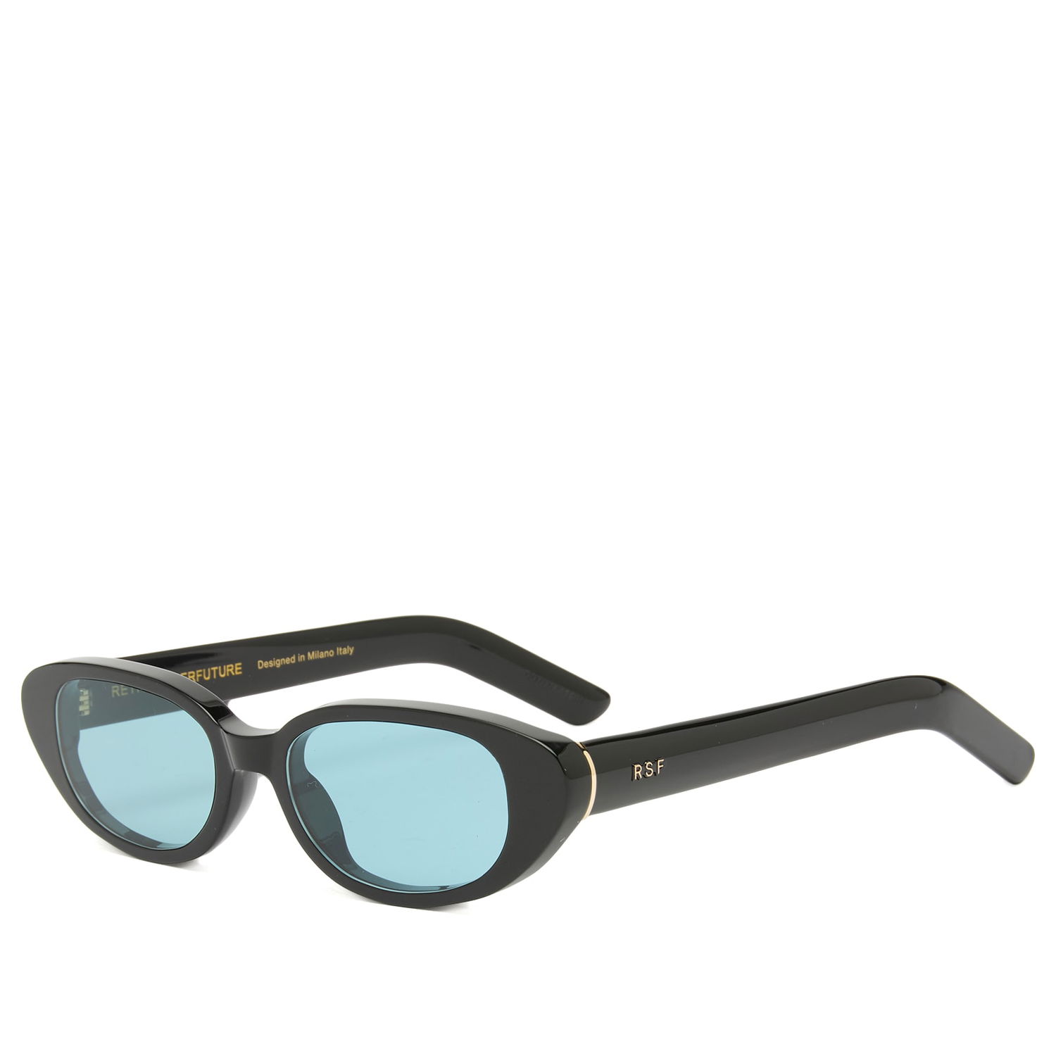 Solbriller RETROSUPERFUTURE Retrosuperfuture Vega Sunglasses Sort | 8059026147772, 0