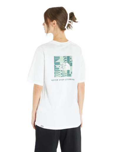 T-shirt The North Face Relaxed Redbox Tee Hvid | NF0A4M5QO6R1