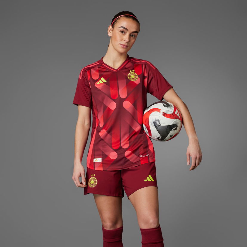 Træningsdragt adidas Performance Germany Women's Team Authentic Jersey Rød | JF2606