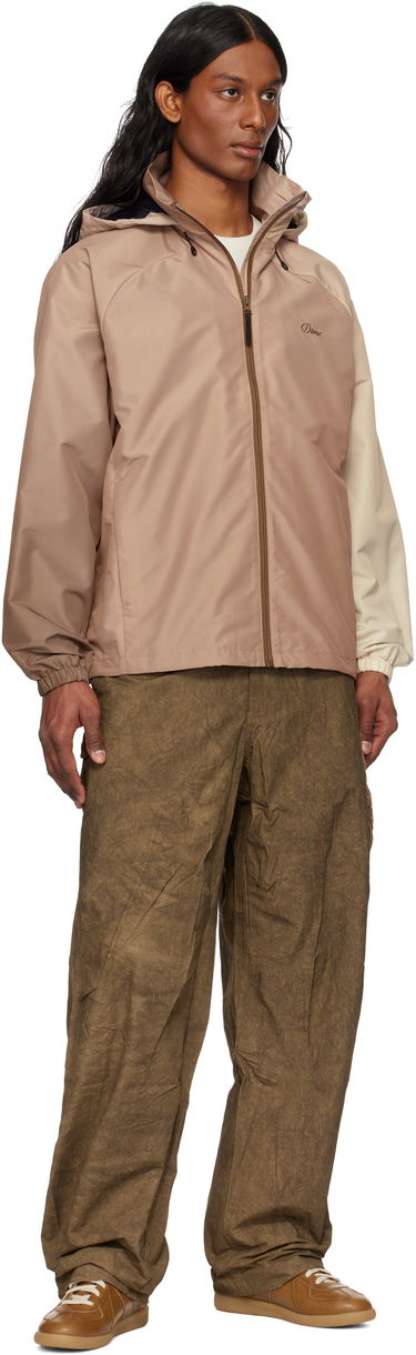 Vindjakke Dime Dime Gradient Windbreaker Jacket Beige | DIME2SP251BRW, 3