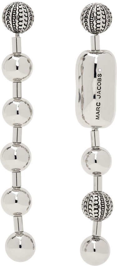 Øreringe Marc Jacobs Marc Jacobs The Monogram Ball Chain Earrings Metalisk | 2S4JER001J04, 0