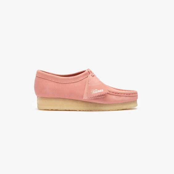 Sneakers og sko Clarks Wmns Wallabee Lyserød | 26175671, 0