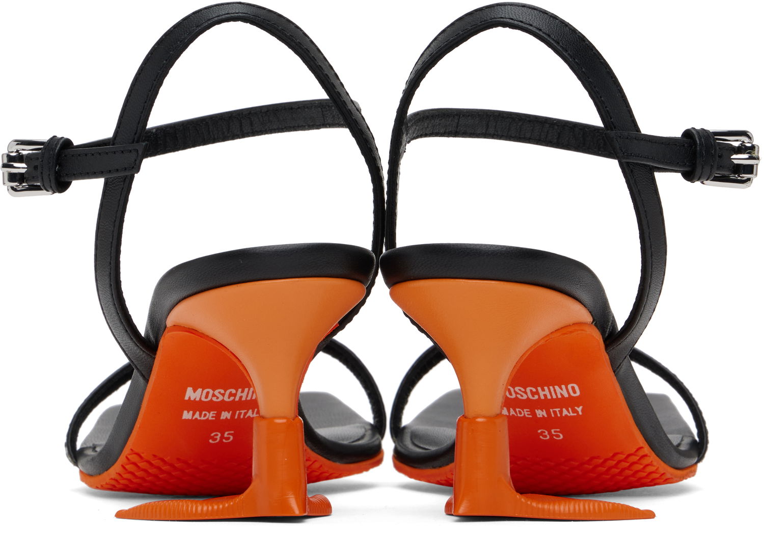 Tilbehør Moschino Moschino Duck Heeled Sandals Orange | MA16575G1M MA3 00A, 1