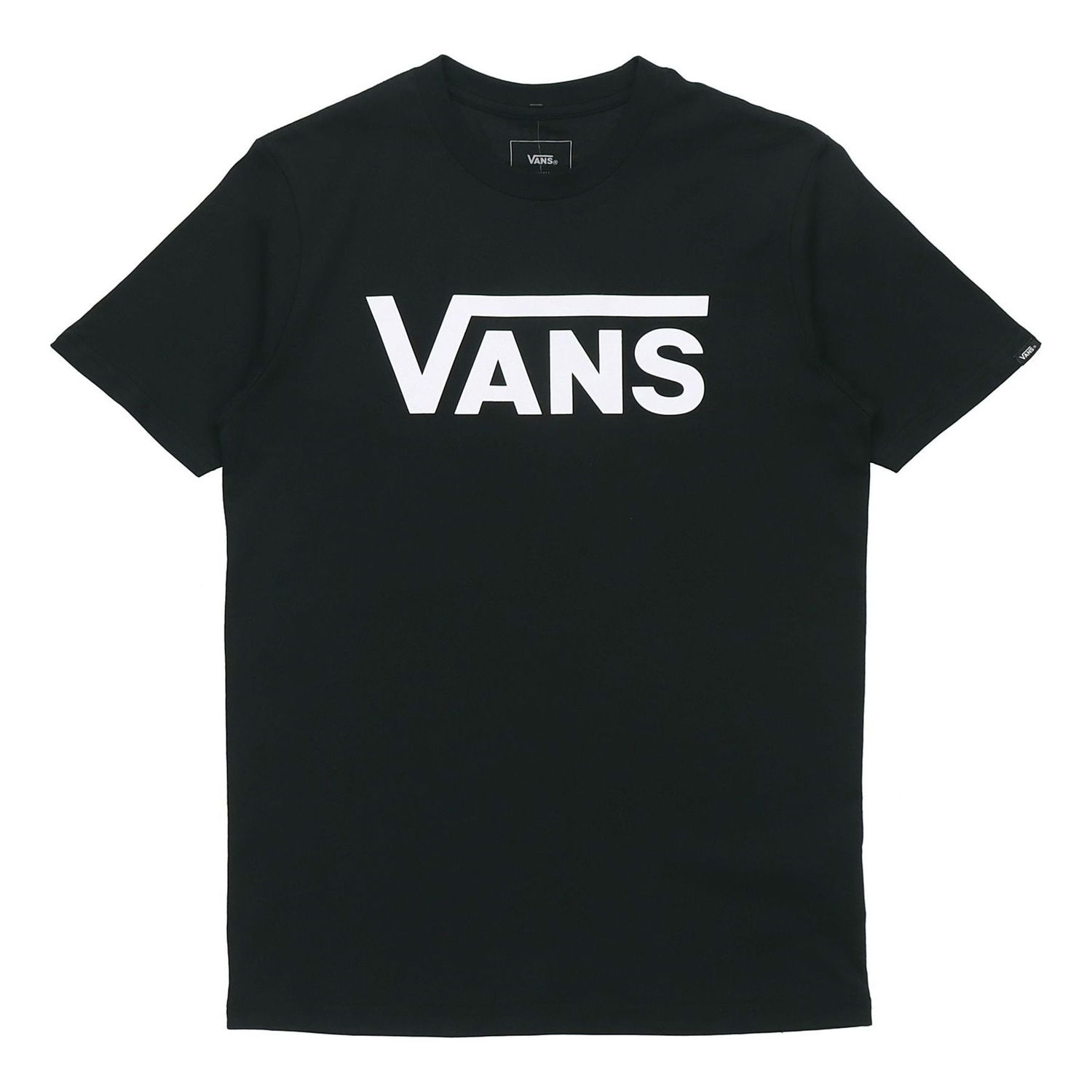 T-shirt Vans Classic Logo Short Sleeve T-Shirt Sort | VN0A4MM6BLK, 0