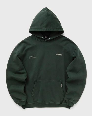 Sweatshirt Represent Clo Represent PATRON OF THE CLUB HOODIE Grøn | MLM4270-386, 0