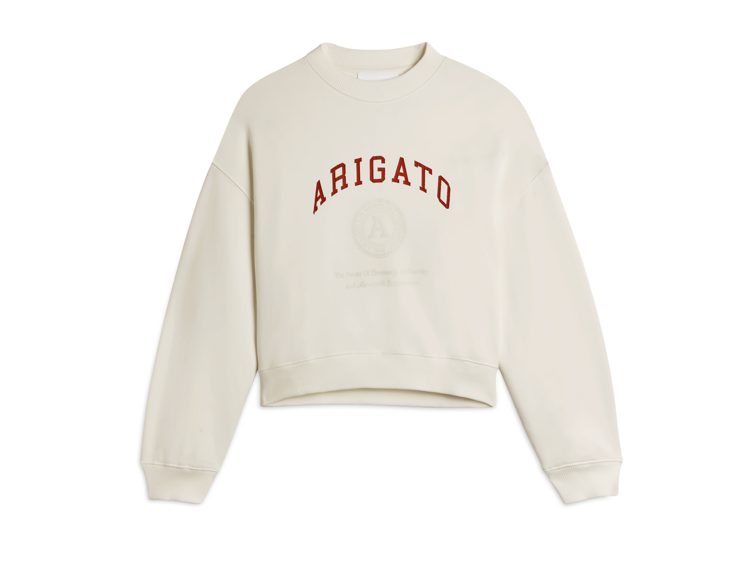 Sweatshirt AXEL ARIGATO University Sweatshirt Beige | A2314001, 0