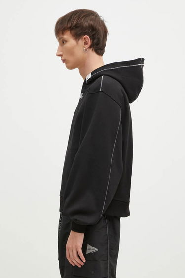 Sweatshirt ADER ERROR Black Smooth Hoodie Sort | BN01SSHD0102, 1