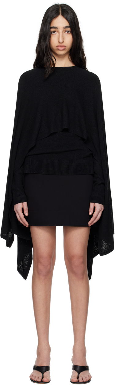 Sweater TOTEME TOTEME Cape Knit Sweater Sort | 252-WRT0505-YA0156, 0