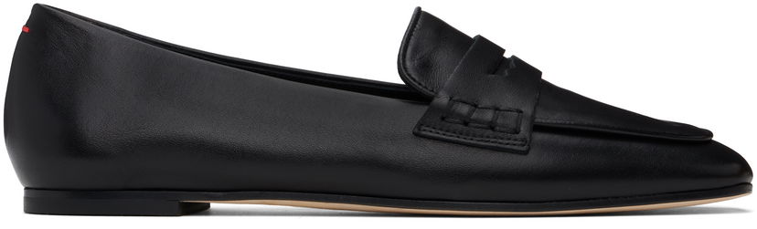 Tøj Aeyde Aeyde Alfie Leather Loafers Sort | A11-FL-GGRS08FL1-SS24-800-007