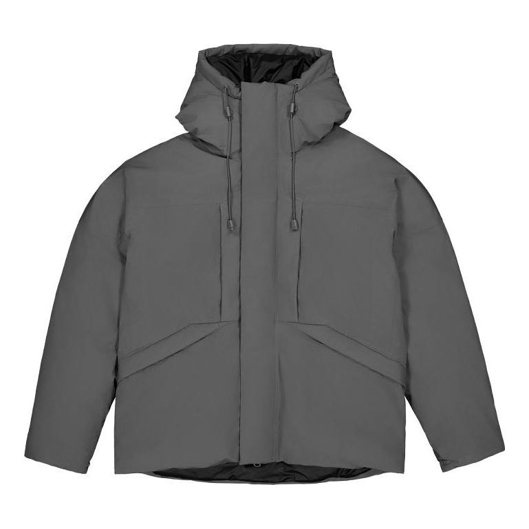 Parka New Balance Windproof Classic Jacket Grå | NPD46171-DKG