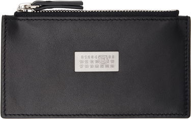 Tegnebog Maison Margiela MM6 Maison Margiela Leather Card Holder Sort | SA5UI0016 P7258, 0