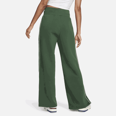Joggingbukser Nike Sportswear Phoenix Fleece High-Waisted Open-Hem Tracksuit Bottoms Grøn | FV4972-323, 1