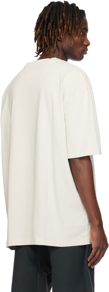 T-shirt Maison Margiela Maison Margiela Embroidered Logo T-Shirt Hvid | S50GC0705 S24567, 2