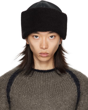 Hat OUR LEGACY Our Legacy Blizzard Faux-Fur Trapper Hat Sort | A4258BD, 0