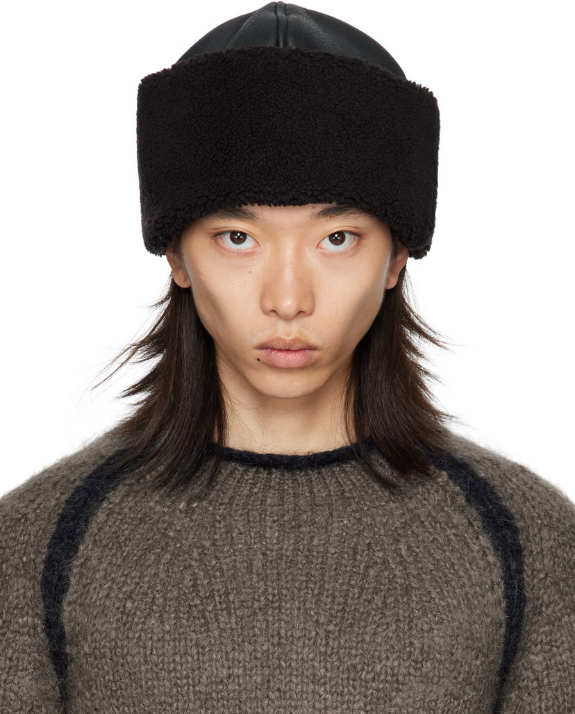 Hat OUR LEGACY Our Legacy Blizzard Faux-Fur Trapper Hat Sort | A4258BD
