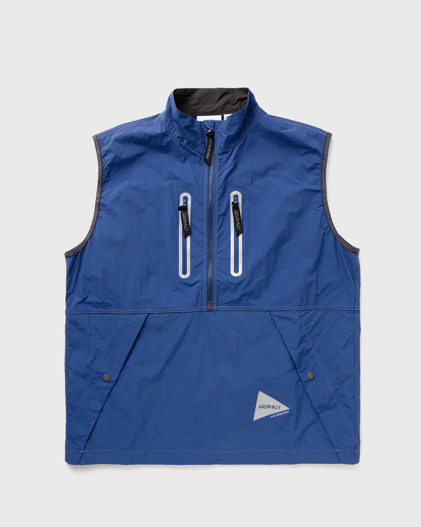 Vest GRAMICCI And Wander Brushed Nylon Vest Blå | GUJ5-S3001-BLUE