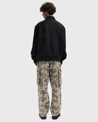Bomberjakke By Parra Embroidered Flying Bird Varsity Jacket Sort | 54365, 2