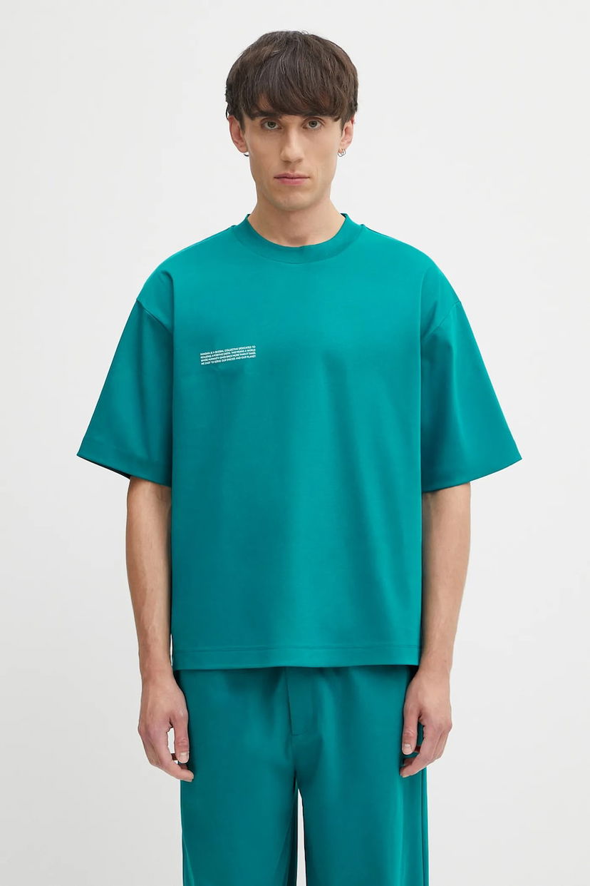 T-shirt PANGAIA Pangaia DNA Oversized T-Shirt Grøn | 10002572