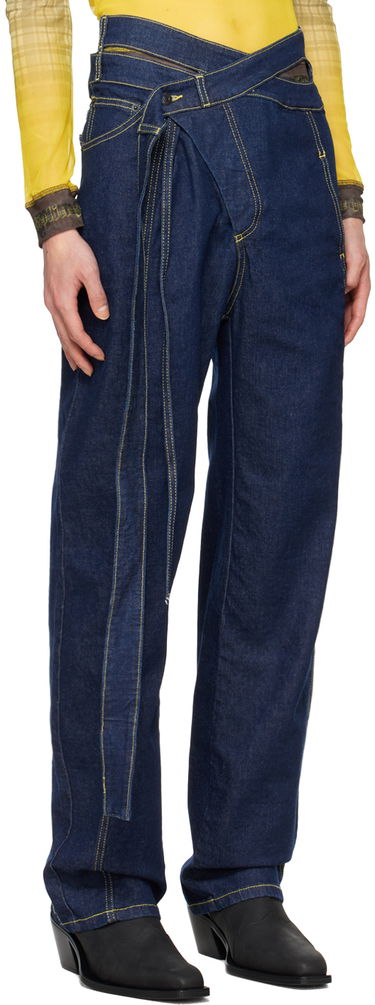 Jeans Ottolinger Ottolinger Signature Wrap Jeans Blå | 1700201E, 4