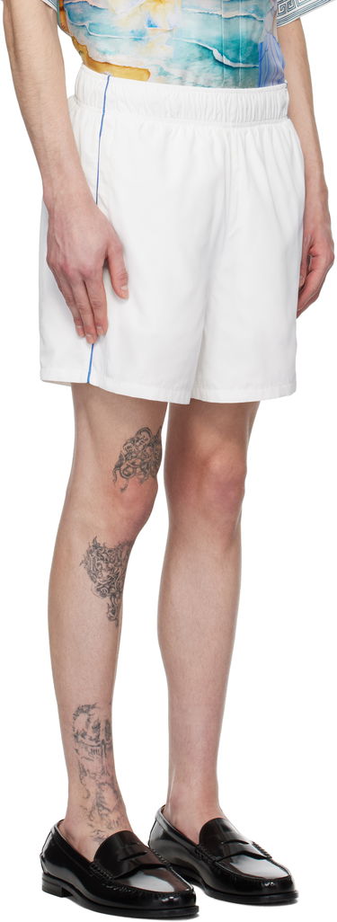 Badetøj Casablanca Casablanca Midnight Acropolis Windbreaker Shorts Hvid | MPS25-TR-029-01, 1