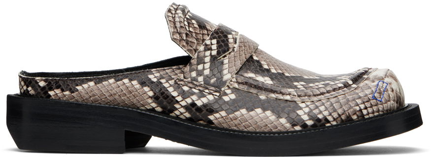 Tøj ADER ERROR ADER error Curve MU02 Slip-On Loafers Grå | BLASSS202MU, 0