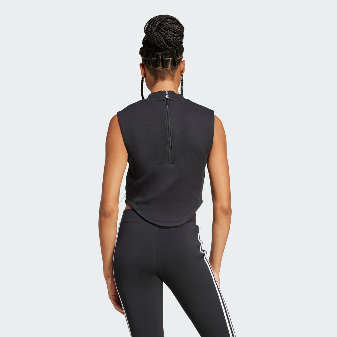 Tanktop adidas Performance Interlock Training Vest Sort | JJ0967, 1