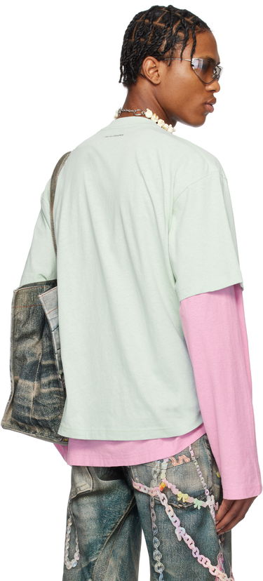 T-shirt Acne Studios Acne Studios Printed T-Shirt Grøn | CL0344-, 2