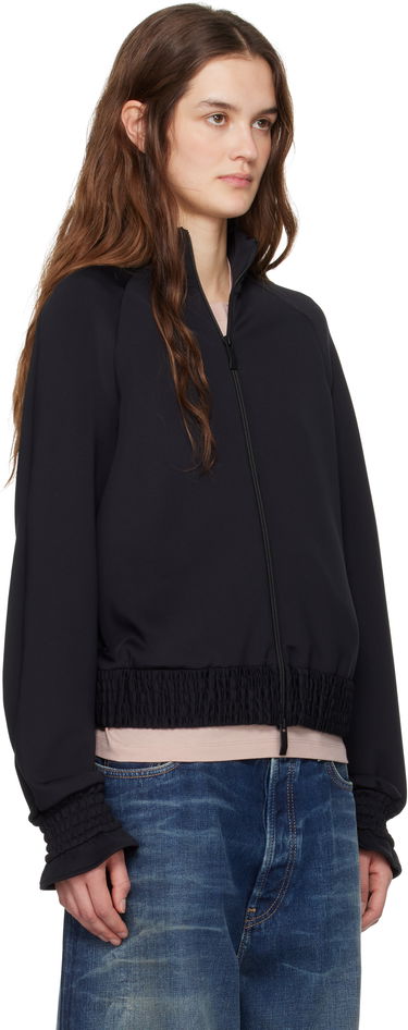 Bomberjakke Moncler Moncler Neoprene Zip-Up Jacket Sort | K10938G0000789ABK, 1