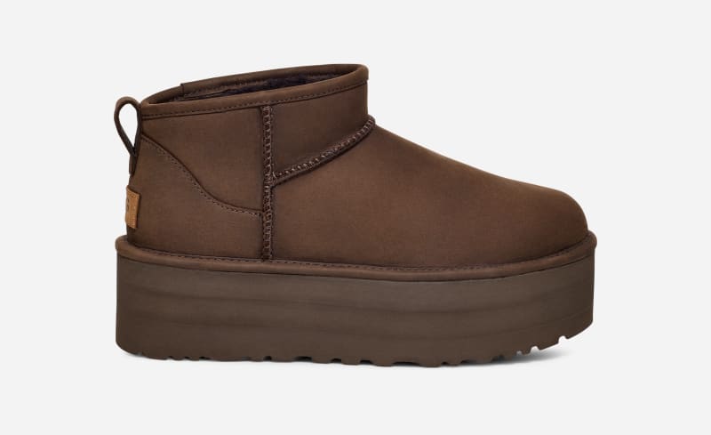 Sneakers og sko UGG ® Classic Ultra Mini Platform Brun | 1157171-CHO, 0