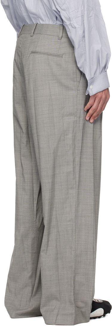 Bukser HED MAYNER Hed Mayner Crinkled Trousers Grå | HMMA30031A-HA150, 2